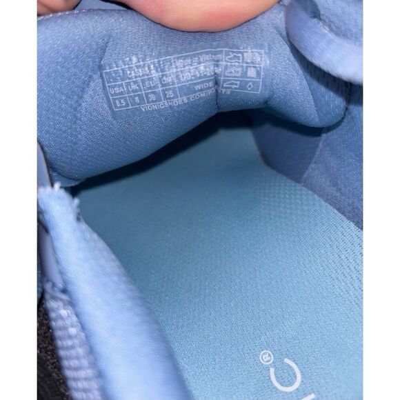 Vionic Women's Cassis Lace-Up Sneakers with Zipper Detail Blue Shadow size 8.5 - Picture 8 of 8